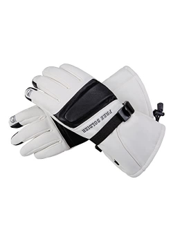 Ski Gloves Snow Touchscreen Waterproof for Men & Women Winter Snowboard Gloves 3M Thinsulate Insulated Gloves