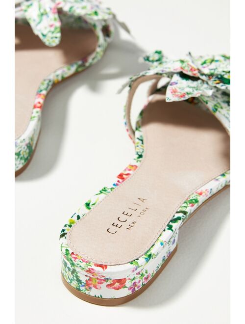 Anthropologie SA Cecelia by Lila Floral Slides