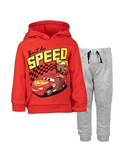 Pixar Cars Lightning McQueen Fleece Hoodie & Pants Set