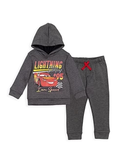 Pixar Cars Lightning McQueen Fleece Hoodie & Pants Set