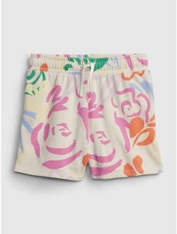 Kids High Rise Active Shorts