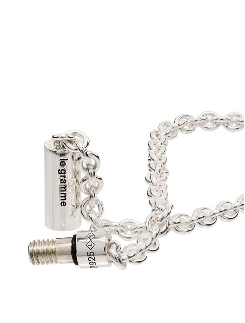 Le Gramme Le 89g polished cable chain bracelet