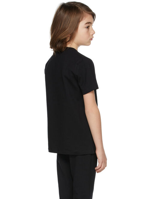 Versace Kids Black & White Medusa T-Shirt