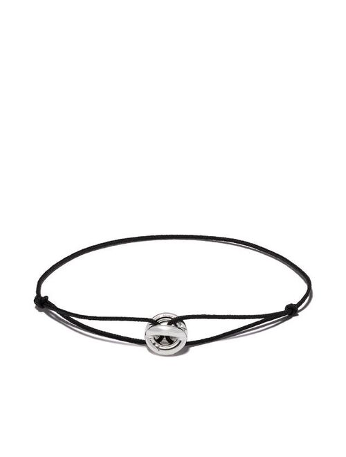 Le Gramme 3g  maillon cord bracelet