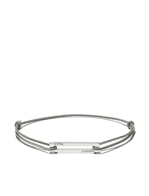 Le Gramme 17/10 cord bracelet