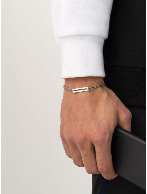 Le Gramme 17/10 cord bracelet