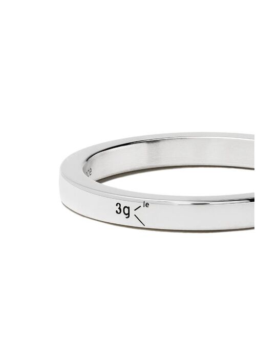 Le Gramme Le 3 Grammes ribbon ring