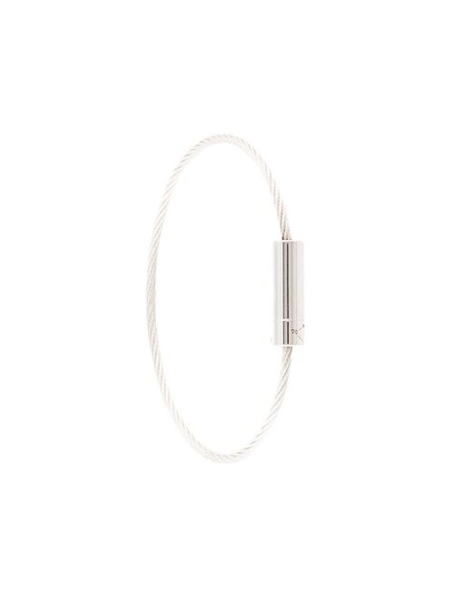 Le Gramme cable polished-finish bracelet