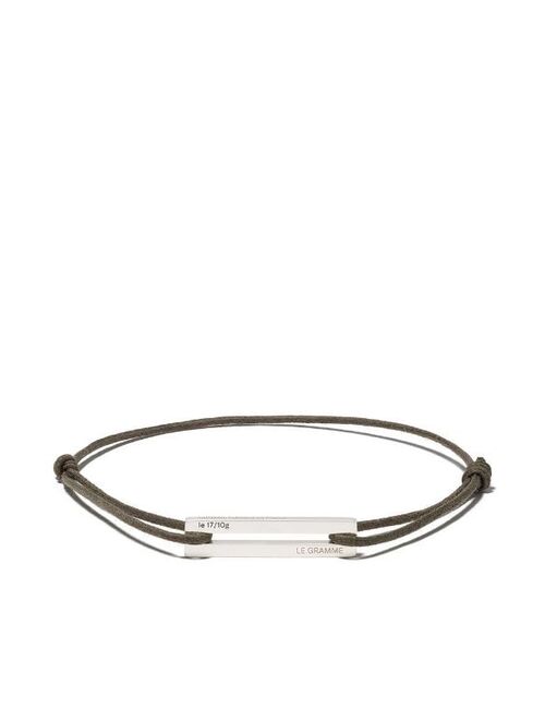 Le Gramme 17/10g cord bracelet