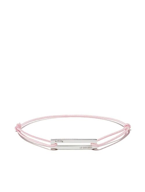 Le Gramme 17/10 cord bracelet