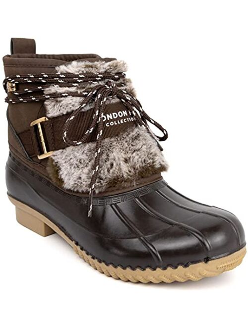 LONDON FOG Womens Wisper Duck Boot