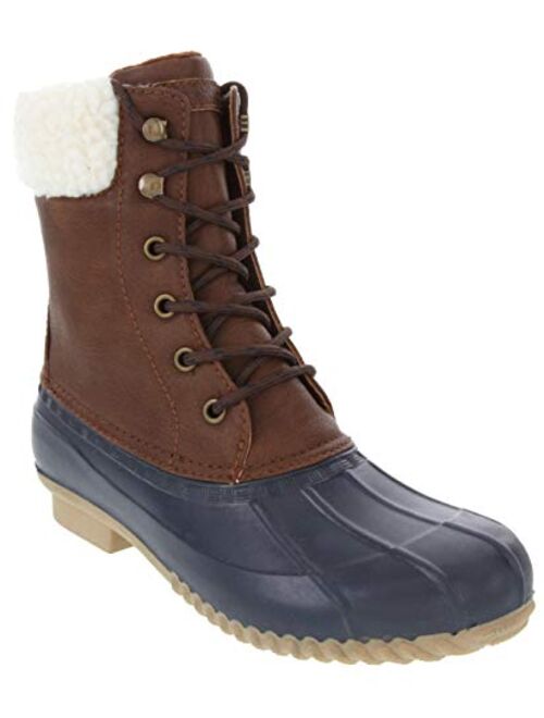 LONDON FOG Womens Wonder Cold Weather Duck Boot