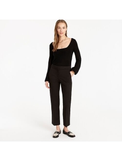 Kate straight-leg pant in bi-stretch cotton