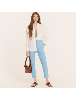 Patch-pocket slim boyfriend chino pant