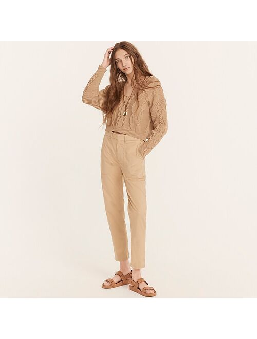 J.Crew Patch-pocket slim boyfriend chino pant