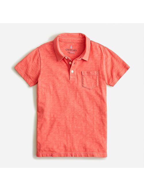 J.Crew Kids' short-sleeve garment-dyed polo shirt