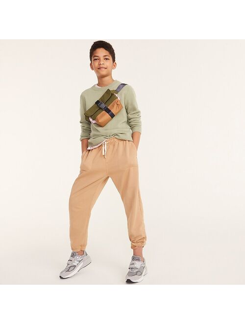 J.Crew Boys' relaxed-fit garment-dyed sweatpant