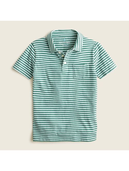 J.Crew Boys' short-sleeve polo shirt in stripe