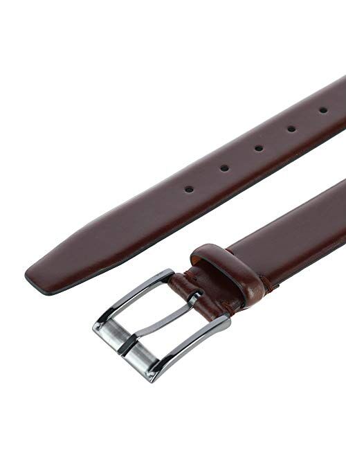 Trafalgar Men's Cameron 35mm Leather Dress Belt