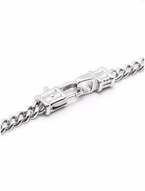 Tom Wood Curb M sterling silver bracelet