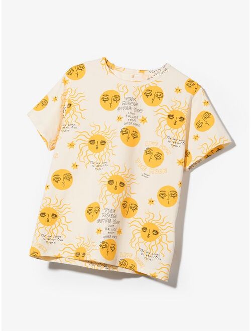 Mini Rodini Moon and Sun-print T-shirt