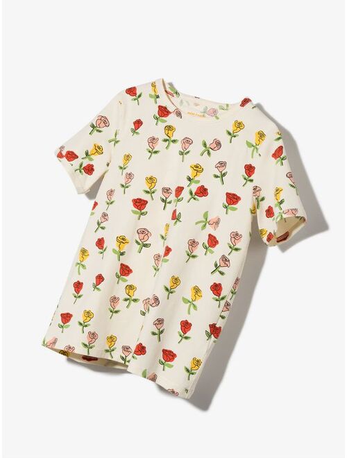 Mini Rodini rose-print T-shirt