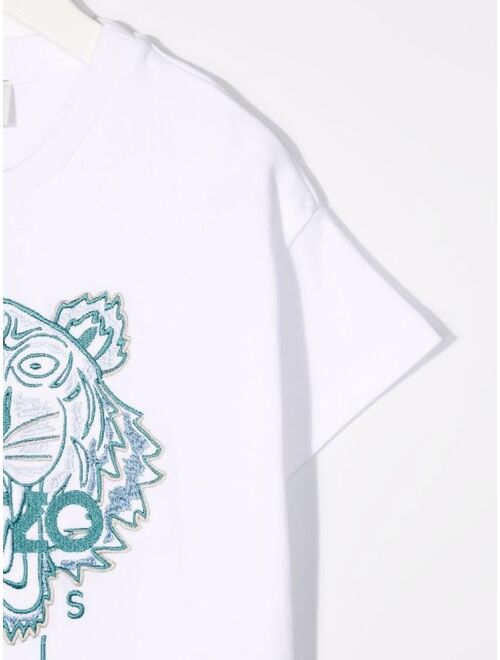 Kenzo Kids embroidered-logo T-shirt