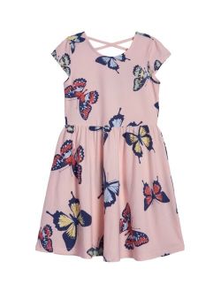 Big Girls All Over Print Dress