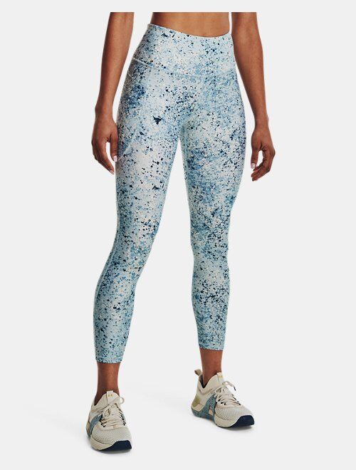 Under Armour Women's Project Rock HeatGear® No-Slip Waistband Ankle Leggings