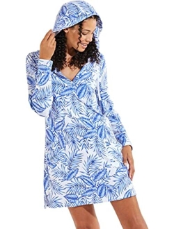 UPF 50  Women's Catalina Beach Cover-Up Dress - Sun Protective