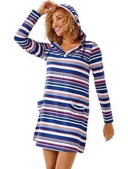 UPF 50  Women's Catalina Beach Cover-Up Dress - Sun Protective