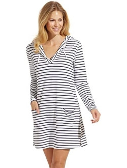 UPF 50  Women's Catalina Beach Cover-Up Dress - Sun Protective