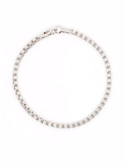 Venetian Double M sterling silver bracelet