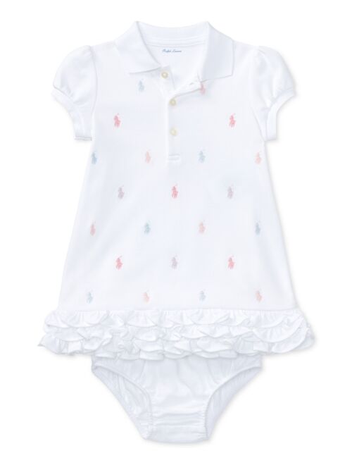 Polo Ralph Lauren Ralph Lauren Baby Girls Embroidered Polo Dress