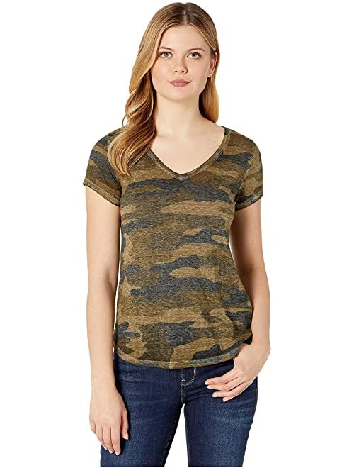 Lucky Brand Camo-Print T-Shirt