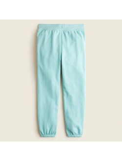 Girls' french terry sweatpant