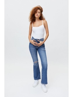 High-Waisted Comfort Stretch Flare Jean