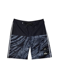 Boy's Surfsilk Black Lava 17 Boardshorts (Big Kids)