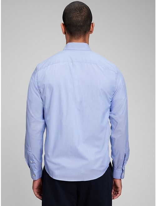 GAP Eco CoolMax™ Poplin Shirt in Untucked Fit