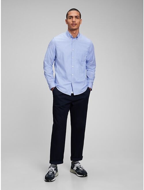 GAP Eco CoolMax™ Poplin Shirt in Untucked Fit