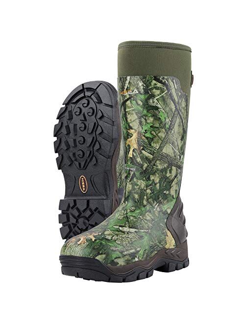 Hisea Apollo Pro 400G Insulated Men's Hunting Boots Waterproof Rubber Muck Mud Boots