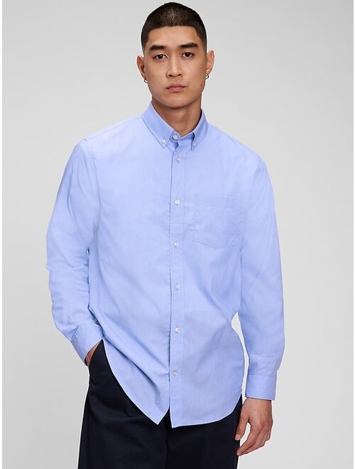 GAP Eco CoolMax™ Poplin Shirt in Standard Fit