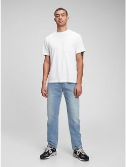 Straight Jeans with Washwell