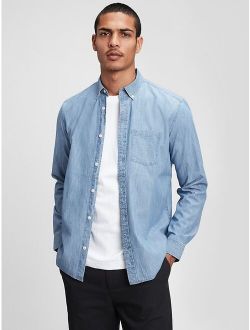 Chambray Long Sleeve Shirt