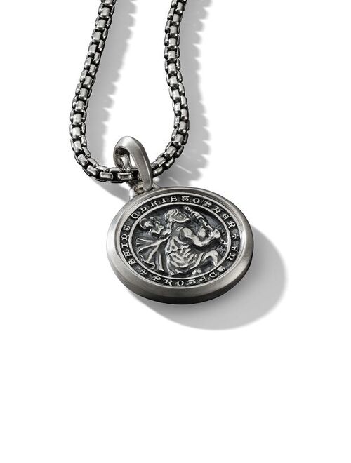 David Yurman St. Christopher amulet