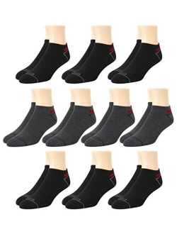 mens 10pk Athletic Lowcut Socks