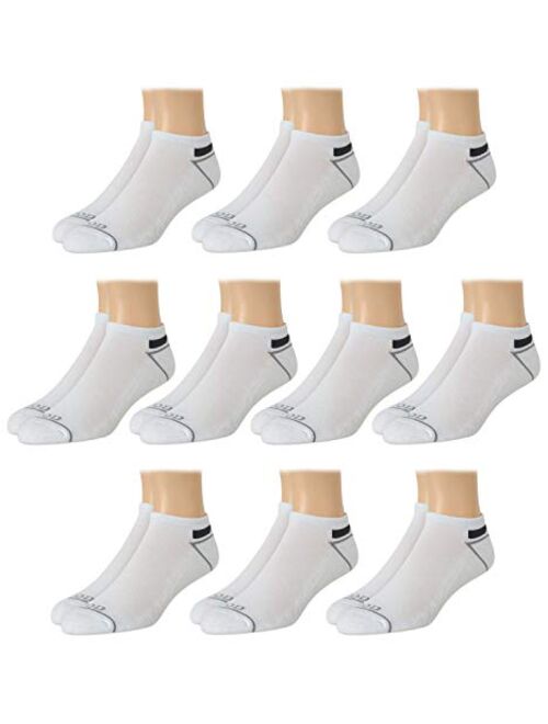 IZOD mens 10pk Athletic Lowcut Socks