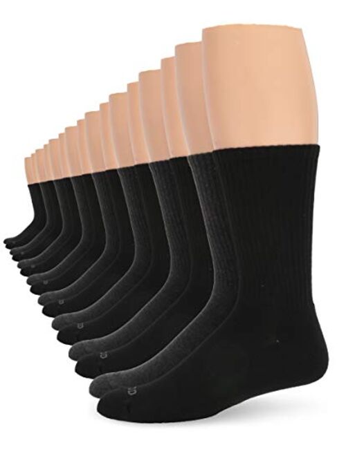 IZOD mens 8pk Athletic Crew Socks