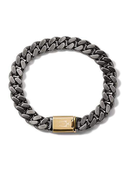 Bulova Mens Classic Chain Bracelet