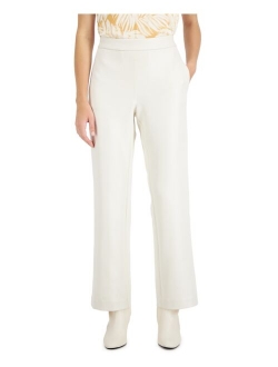 Straight-Leg Pull-On Pants, Created for Macy's